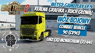 🏁ETS2🚚Realna Grafika👌IRTrack😲Wóz Bojowy CV90🗺️WIEDEŃA LINZA⚖️ 44t ep9 🎥👍Reshade🎨🖌️Snowy Moon🌛 [upl. by Joana]