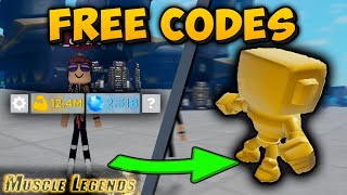 ALL FREE GEMS AND PET WORKING CODES IN ROBLOX MUSCLE LEGENDS 2024 [upl. by Petua]