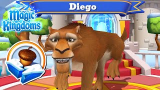 LETS WELCOME DIEGO  Disney Magic Kingdoms  Ice Age Event  3 [upl. by Eneleh375]