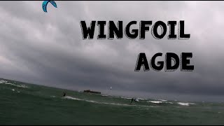 Wingfoil à Agde [upl. by Inhoj31]