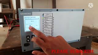 SIEMENS 7SR5111 RELAY setting SIEMENS RELAY configuration siemens relay setting siemens relay BIBO [upl. by Bonnice]