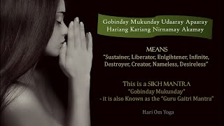 Gobinday Mukunday  Snatam Kaur [upl. by Lindsay]