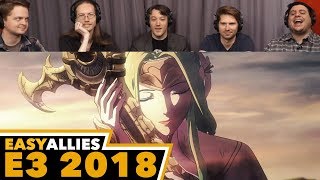 Fire Emblem Three Houses  Easy Allies Reactions  E3 2018 [upl. by Nonrev]