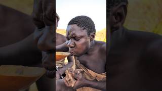 Wow what a delicious Soup Hadza Makes for todays Lunch So delicious and nutritious 😋😍‼️villagelife [upl. by Assenov]