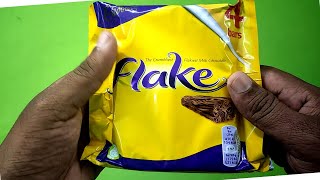 London Cadbury Chocolate Flake Bar Unboxing and Review [upl. by Nykal]