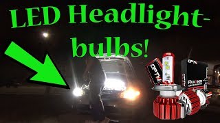 0611 Honda Civic LED Headlight Bulb Install OPT7 LED [upl. by Khoury624]