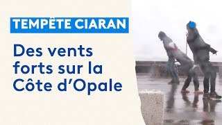 Tempête Ciaran  des rafales de vent historiques sur la Côte dOpale [upl. by Lakin]