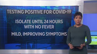 CDC shortens 5day COVID isolation updates guidance on masks and testing in new 2024 recommendation [upl. by Hole]