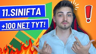 11SINIFI 100 TYT NETİYLE NASIL BİTİRDİM  11SINIFTA TYT UÇURMAK 🔥 yks2025 [upl. by Godewyn]