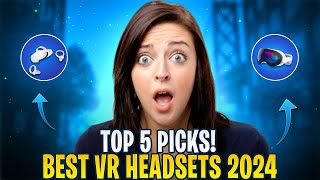 Top 5 Best VR Headsets of 2024  VR Headset Buying Guide [upl. by Buerger954]