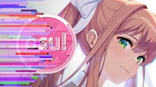 FNF Glitcher Monika remix in osumania [upl. by Leasi]