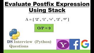 Evaluate Postfix Expression using Stack [upl. by Aidam440]