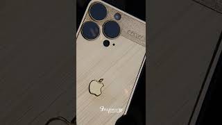 Caviar Gold iPhone 15 Pro iPhone iPhone15Pro luxurystyle dubai [upl. by Gnurt]