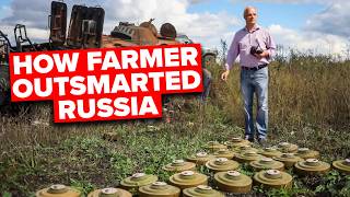 Ukrainian Farmer Finds BIZZARE Way to Get Rid Of Russian Mines [upl. by Loralee]