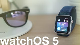 HandsOn With All the New Features in watchOS 5 [upl. by Enamrahs]