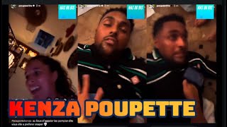 KENZA POUPETTE RÉANIME ALLAN SUR SNAP SCANDALE [upl. by Rey]