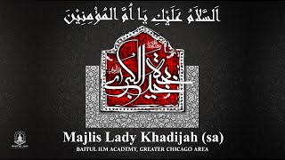 Commemorating the death anniversary of Lady Khadija SA 20thMarch2024 [upl. by Obeded668]