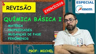 EXERCÍCIOS QUÍMICA BÁSICA I [upl. by Emogene880]