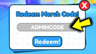 😱NEW👍 HOW TO GET FREE MERCH CODES in Pet Simulator X [upl. by Tsenrae]