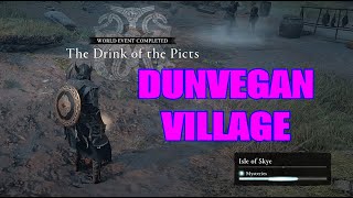 Assassins Creed Valhalla  Dunvegan Village Mystery  Misterio de la Villa Dunvegan [upl. by Naniac803]