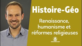 Renaissance humanisme et réformes religieuses  HistoireGéographie  Seconde  Les Bons Profs [upl. by Mandle74]