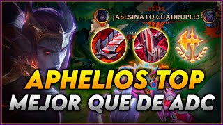 APHELIOS TOP MEJOR QUE COMO ADC  STREAM HIGHLIGHTS 2 [upl. by Gerrie]