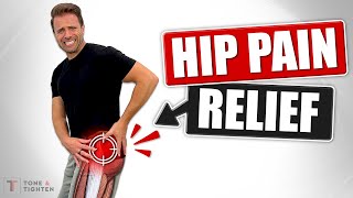 Hip Pain Relief  Release The Glute Group To Feel Better Fast [upl. by Kaz687]