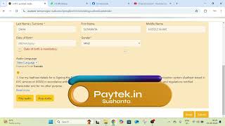 NSDL pan card apply online india  Pan apply 2024 [upl. by Maddock]