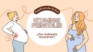 La Importancia de las Vitaminas Prenatales para Embarazadas [upl. by Dodie]