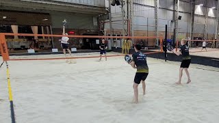 Beach Tennis  DVelhoMMarcolin x MMissagliaVLago  Dupla Masculina beachtennis [upl. by Kissiah]