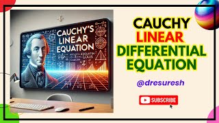 11 Cauchy’s linear differential equations  Unit  3 21MAB101T [upl. by Chan]