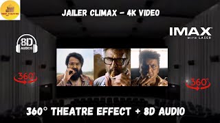 JAILER CLIMAX THEATRE RESPONSEJAILER8DAUDIOjailer rajinikanth mohanlal shivanna imax nelson [upl. by Asenev]