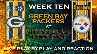 Packers vs Steelers Live Play by Play amp Reaction [upl. by Cawley]