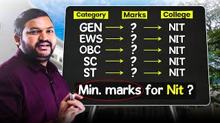 CutOff Boom  Exact Cutoff Percentile JEE 2024 Category Wise Minimum Marks Required to get NIT [upl. by Ennahoj]