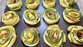 Courgette Roses Looks delicious tastes delicious [upl. by Jacky]