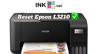 How To Reset Epson L3210 Blinking Red light fix  inkchip [upl. by Isdnyl]