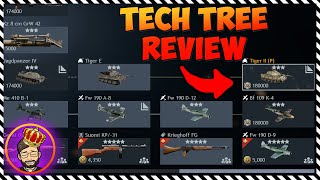 Enlisted MERGE  FIRST IMPRESSIONS • OpenDev Tech Tree Overview [upl. by Charry]