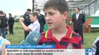 Aeroportul din Mărculeşti Zeci de militari au fost implicaţi în misiuni de eliberare a ostaticilor [upl. by Haugen814]