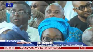 Buhari Gowon Obj Others Attend HID Awolowos Funeral 251115 [upl. by Sybyl275]