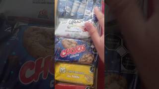 ASMR COOKIES galletas emperador chokis chispas chocolate mamut asmr satisfying candy food fy [upl. by Ylrebmik]