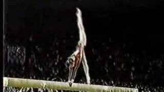 Svetlana Boginskaya  1988 Olympics Team Compulsories  Balance Beam [upl. by Jilli]