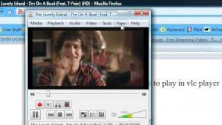 How to Play flv files from the internet and record videos in Vlc media player without downloading [upl. by Notnef]