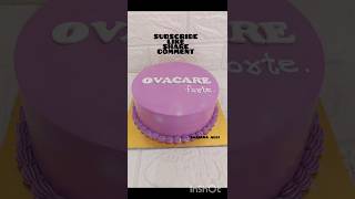 Chocolate flavour cake🎂 Ovacare forte cake design shorts trending viral short youtube wow yt [upl. by Keenan702]