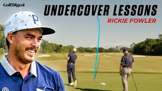 Inside A Rickie FowlerButch Harmon Range Session  Undercover Lessons  Golf Digest [upl. by Ardnoek]