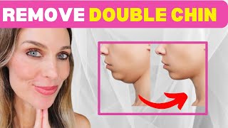 Remove DOUBLE CHIN I Top 7 Tips TIGHTEN amp FIRM JAWLINE [upl. by Lothar]