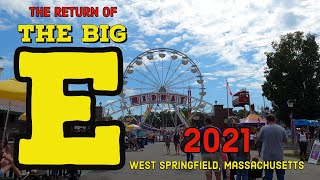 New Englands State Fair The Big E 2021 Full Walking Tour in 4k60fps [upl. by Konstantin712]