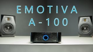 Emotiva BasX A100 Review 50W Headphones  Speaker Amp [upl. by Innaig]