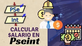 Pseint desde cero 2022  Algoritmo para calcular el salario neto de un vendedor en Pseint [upl. by Hoj189]