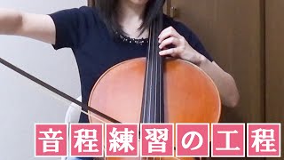 【チェロ】プロが教える！音程練習の工程を徹底解説【左手】 [upl. by Abigail]