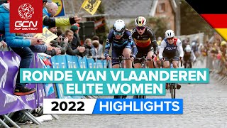 FlandernRundfahrt 2022 Frauen Highlights [upl. by Assilev]